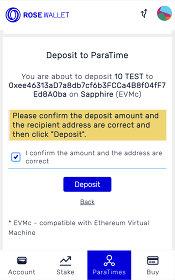Deposit tokens: Review deposit